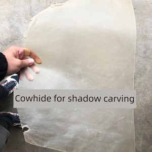Leather Shadow DIY Carving Raw Material Cowhide Raw Cowhide 0.6mm1mm Thickness Cowhide In Stock