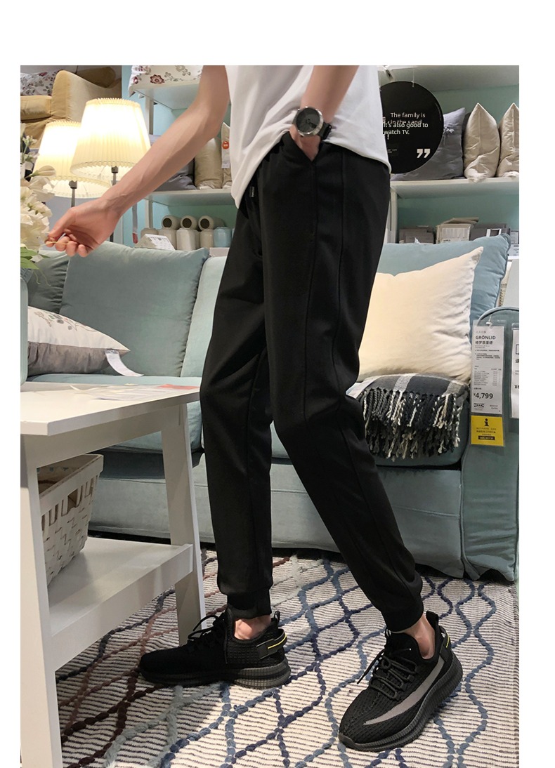 Spring and Autumn Korean version trend Versatile man trousers