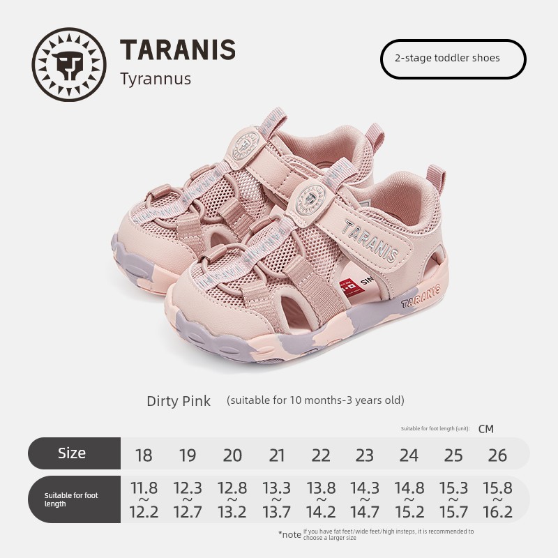 Tyrannis Summer New Cute Claw Series Toddler Sandals for Boys, Anti-Kick Functional Shoes, Breathable Girls' Shoes — 3