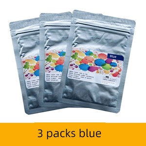 Indigo Special Tie-Dye Powder Dye Traditional Single-Color Boiling Dye Hot Water Soaking Dye DIY Material Kit Complete S
