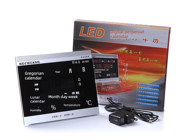 LED date Large screen  give the correct time Electronics Digital display