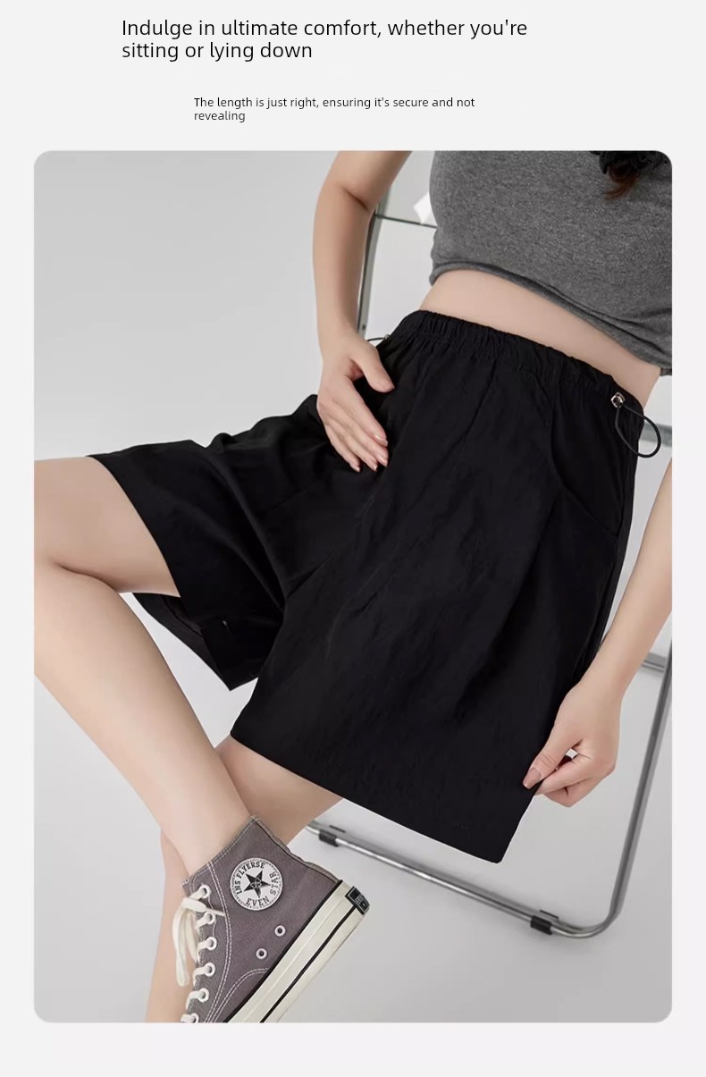 Jq Jingqi Maternity Pants Spring/Summer 2026 New Thin Style Yamamoto Pants Non-Tightening Shorts for Pregnant Women — 10