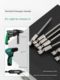 Wind cross electric electric headband with strong magnetic screwdriver pneumatic hole set driver 50mm long
