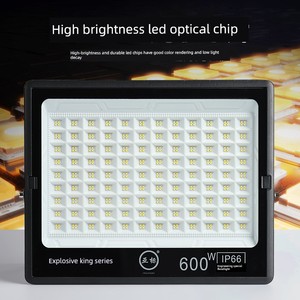 Super Bright 4000W Searchlight Led Floodlight with Strong Light, Outdoor Waterproof, High-Power, Dedicated for Outdoor S
