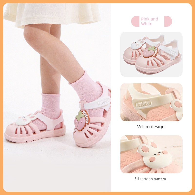 Crtartu Baby Girl Summer Soft Bottom Sandals — 8