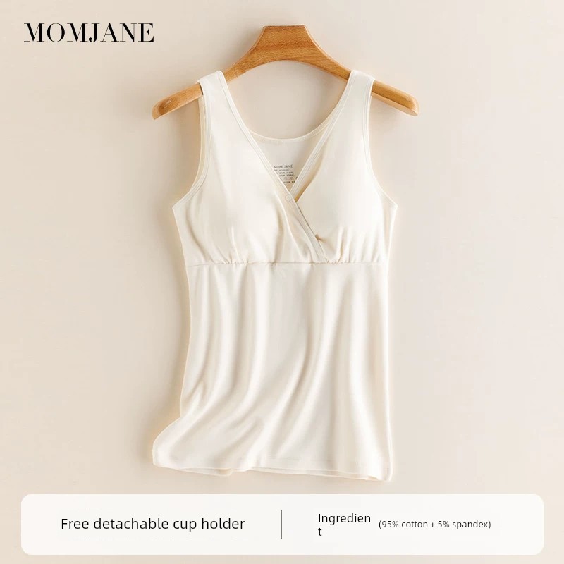 Dralon Autumn and Winter Confinement Clothing Wear-Free Nursing Vest — 6