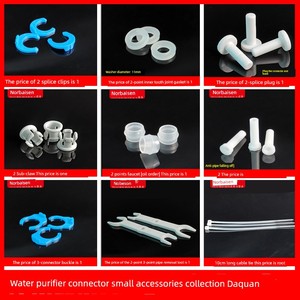 Water Purifier Direct Drinking Water Dispenser Filter 2 Points 3 Points Fast Connecting Pipe Buckle Plug 4 Points Gasket