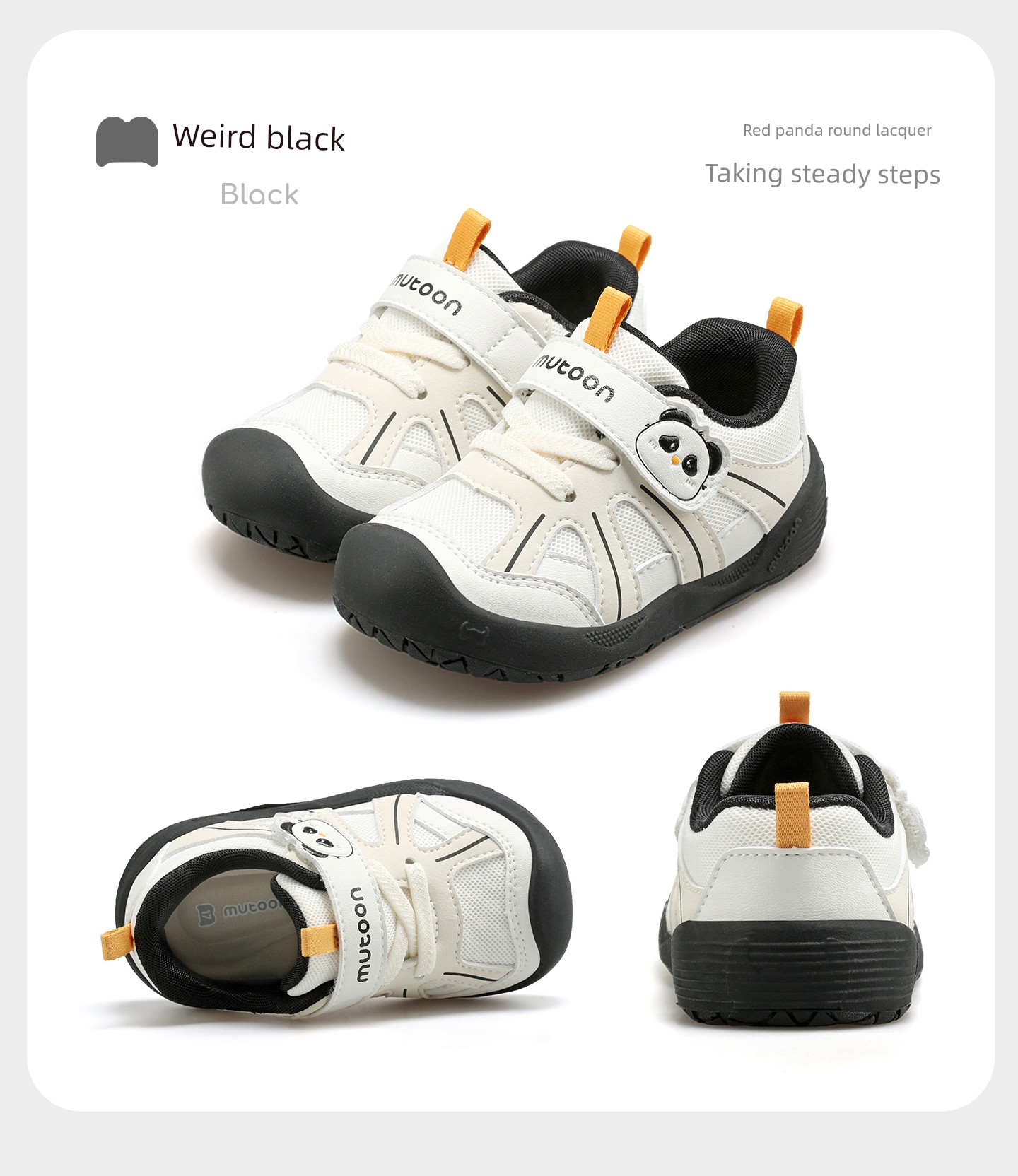 Toddler Shoes with Cute Little Paw Design, Stable and Protective Baby Shoes for Girls, New Soft-Soled Children's Shoes for Boys, Autumn 2026 Collection — 38