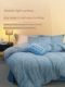 Mengjie Home Textiles Cotton Fur Wool Four-Piece Set Pure Cotton Bedding Warm Autumn and Winter Bedding Cover