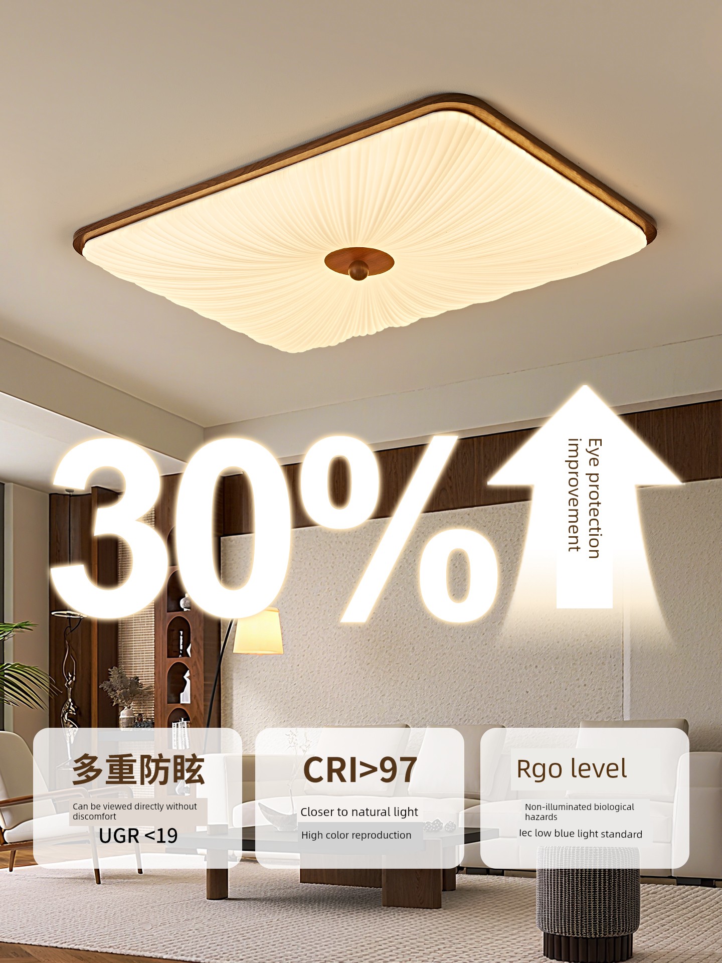 Medieval-Style Ceiling Lamp, Song-Style Aesthetics, New Chinese-Style Living Room Lamp, 2026 New Model, Retro Bedroom Lamp, Zhongshan Lighting R335