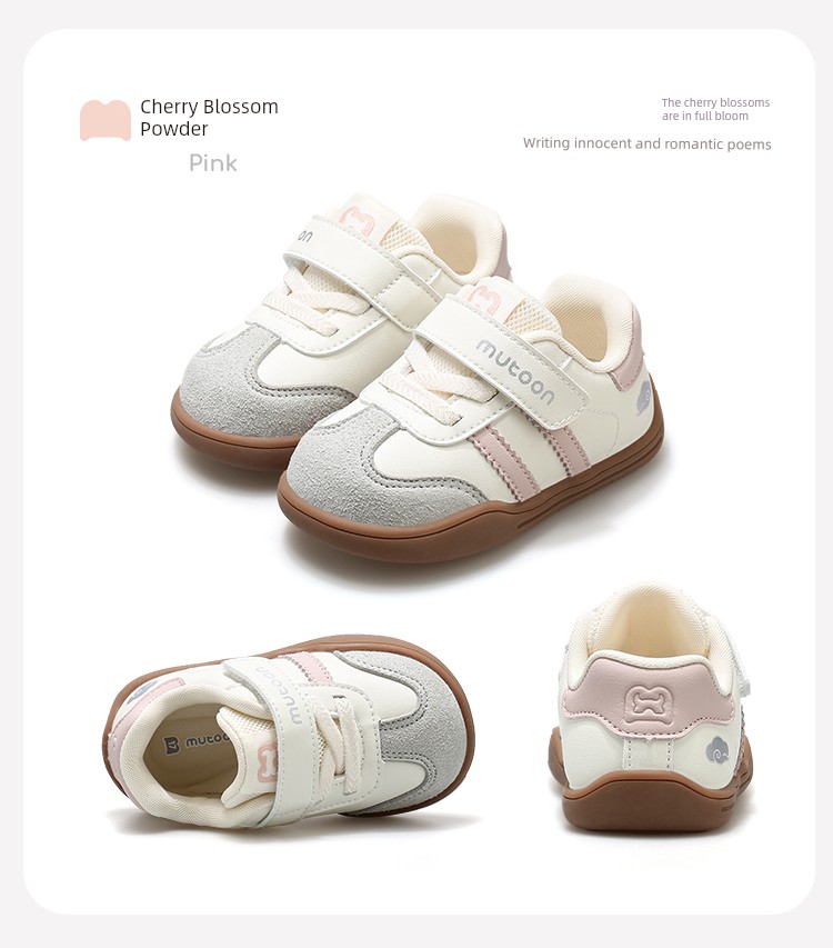 Toddler Shoes with Soft Soles, Autumn and Winter Retro Floral Walking Shoes for Little Girls, Functional Shoes for Boys — 64