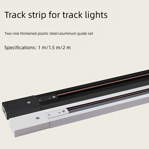 LED Track Spotlight Neutral Bracket Track Bar 1 M 1.5 M 2 M Rail Joint Aluminum Slide Clothing Store