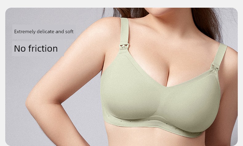 Qianxi Suspension Anti-Gravity Big Chest Special Maternity Breastfeeding Underwear Push up and Anti-Sagging Pregnancy Postpartum Max Bra — 13