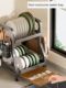 Kitchen storage rack, dish storage rack, household multi-function bowl rack, chopstick box, cupboard, narrow small bowl and dish drain rack