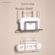 Router storage box wall artifact set top box wall-mounted fixture support bracket wifi placement rack