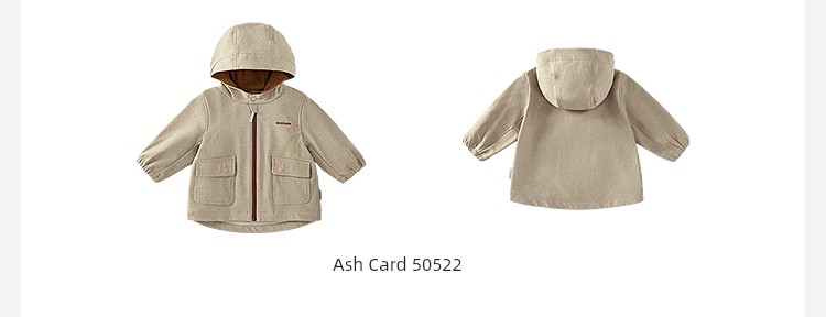 [Courage Soft Leather] Mini Bala Boys and Girls Children's Jacket Water-Repellent Plush Inner Lining Three-In-One 2026 Autumn — 50