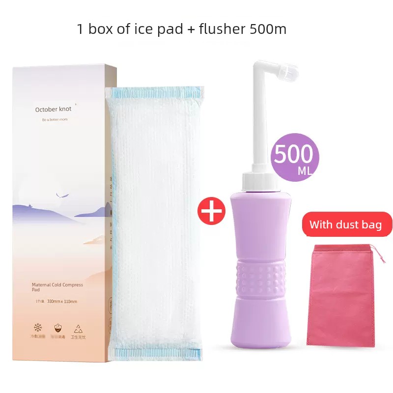 October Crystal Cold Compress Pad for Postpartum Use, Dual-Purpose for Natural and C-Section Births, Postpartum Pain Relief, Incision Wound Ice Pack, — 6