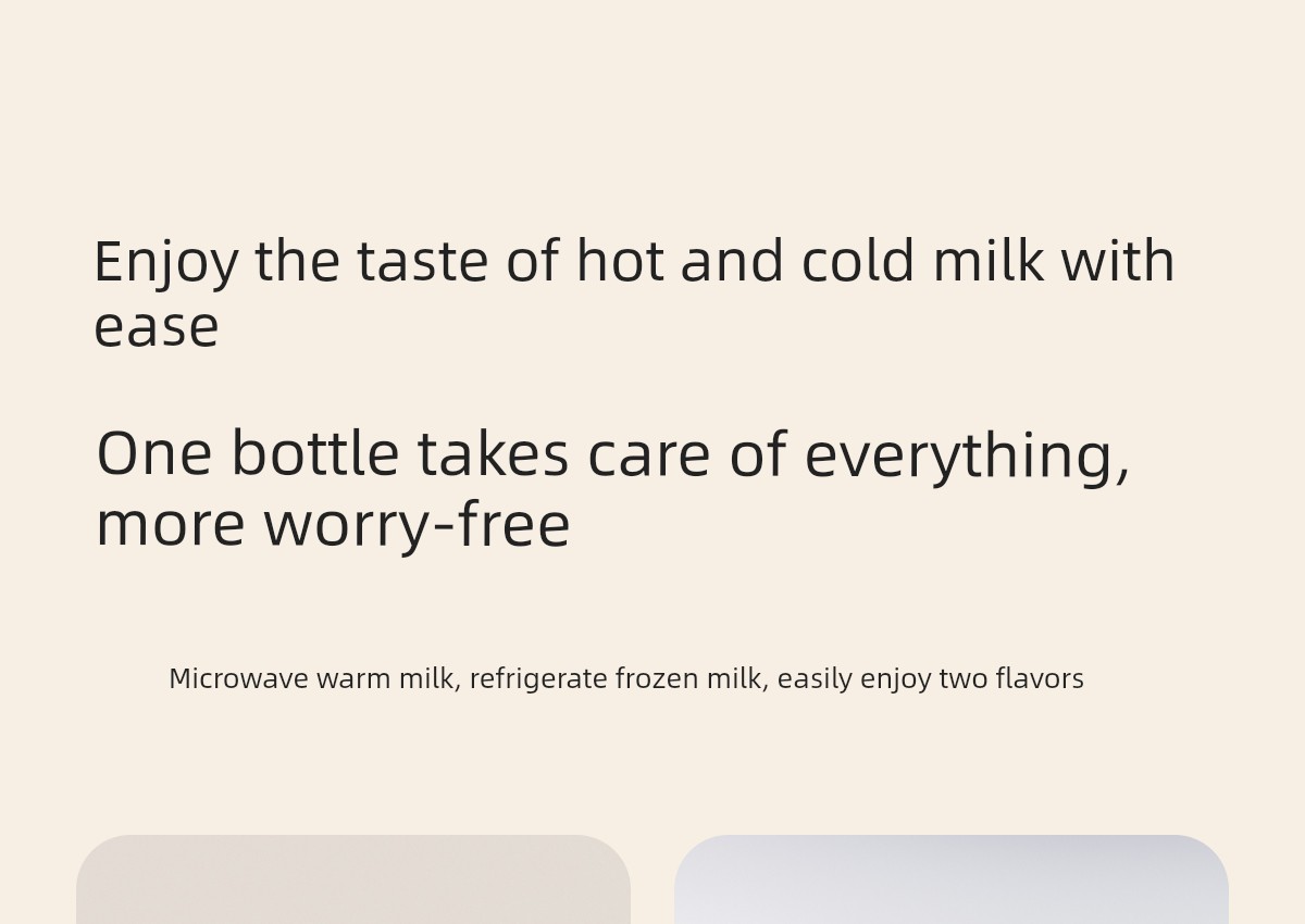 Kechao Glass Milk Storage Bottle for Refrigerator, Can Be Heated, Can Be Connected to a Breast Pump, Breast Milk Storage Container, Sealed and Fresh-Keeping — 3