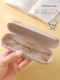 Cute glasses box portable women's high-end feeling anti-pressure and anti-fall cartoon eyes box ins sunglasses student storage