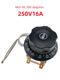 30-110 degrees 50-300 degrees electric oven frying oven knob thermostat Noodle soup pot temperature control switch 220V25A
