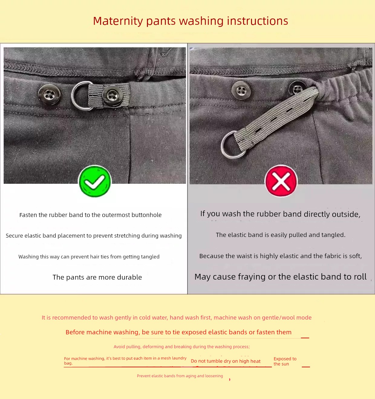 Maternity Work Pants for Office Workers, Straight-Leg Work Pants, Bank Maternity Pants, Suit Pants, Professional Work Pants, Blue Uniform Pants — 2