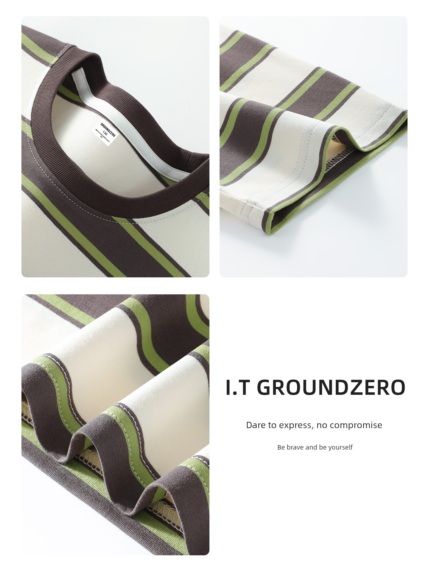 It Groundzero Boys' Summer Outfit Set Summer 2026 New Stylish Thin Work Shorts for Children Summer — 3