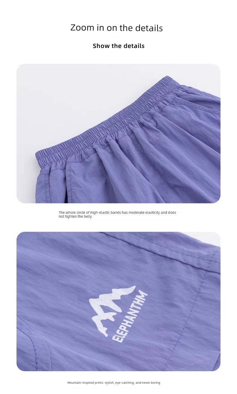 Children's Clothing Boys' Shorts Summer Thin Pants Kids' Knee-Length Pants Outdoor Hiking Pants 2026 New Trendy Quick-Dry Running Pants — 11
