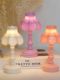 DIY simple decorative desk lamp, mini night light, student bedside aura light, children's house play toys