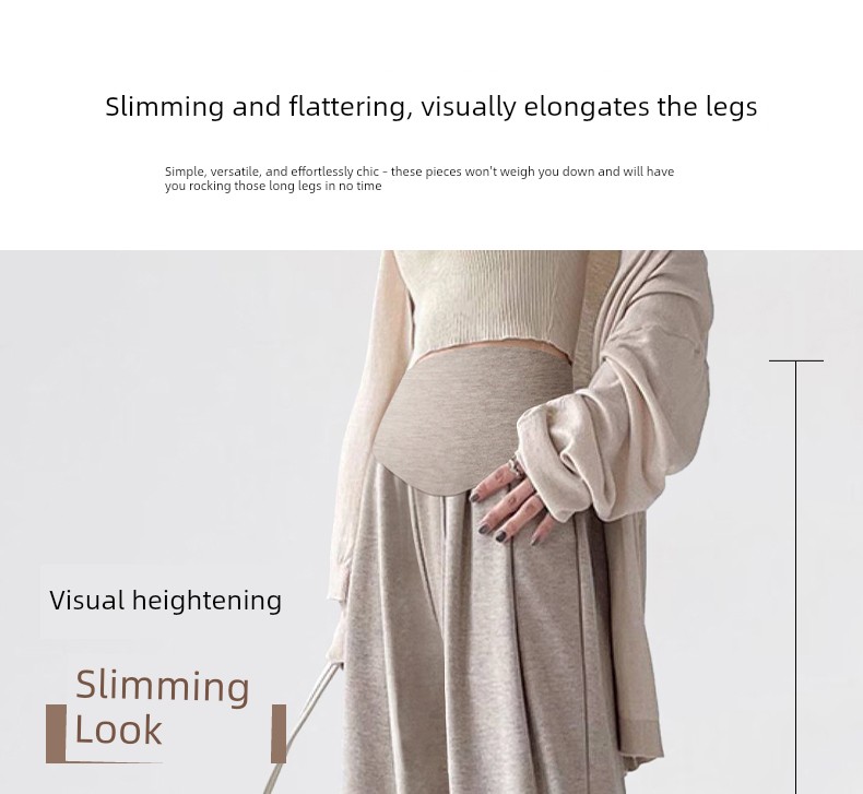 Unisunny Outwear Spring Pregnant Women's Pants — 12