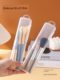 Makeup brush storage box portable dustproof cover blush brush eye shadow eyebrow pencil finishing box travel outing box
