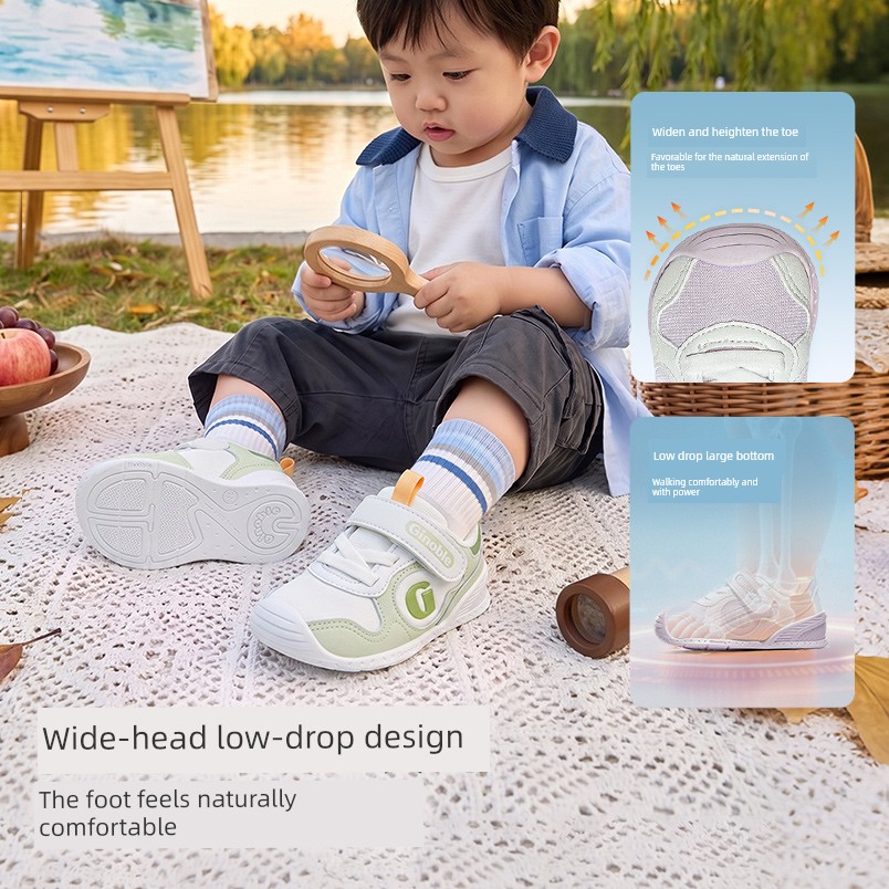 [Best-Selling Item in the Store] Jinoopu Functional Shoes Spring and Autumn Models Baby Infant Shoes Pre-Walking Shoes Key Shoes Gb2397 — 3