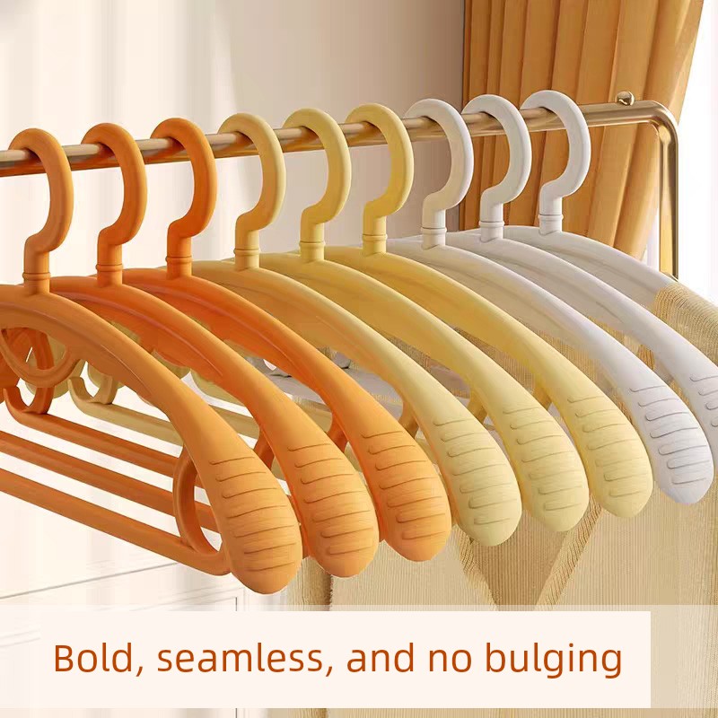 German Quality Household Non-Marking Hangers, Anti-Shoulder Bumps, Non-Slip, Thickened and Widened Shoulders