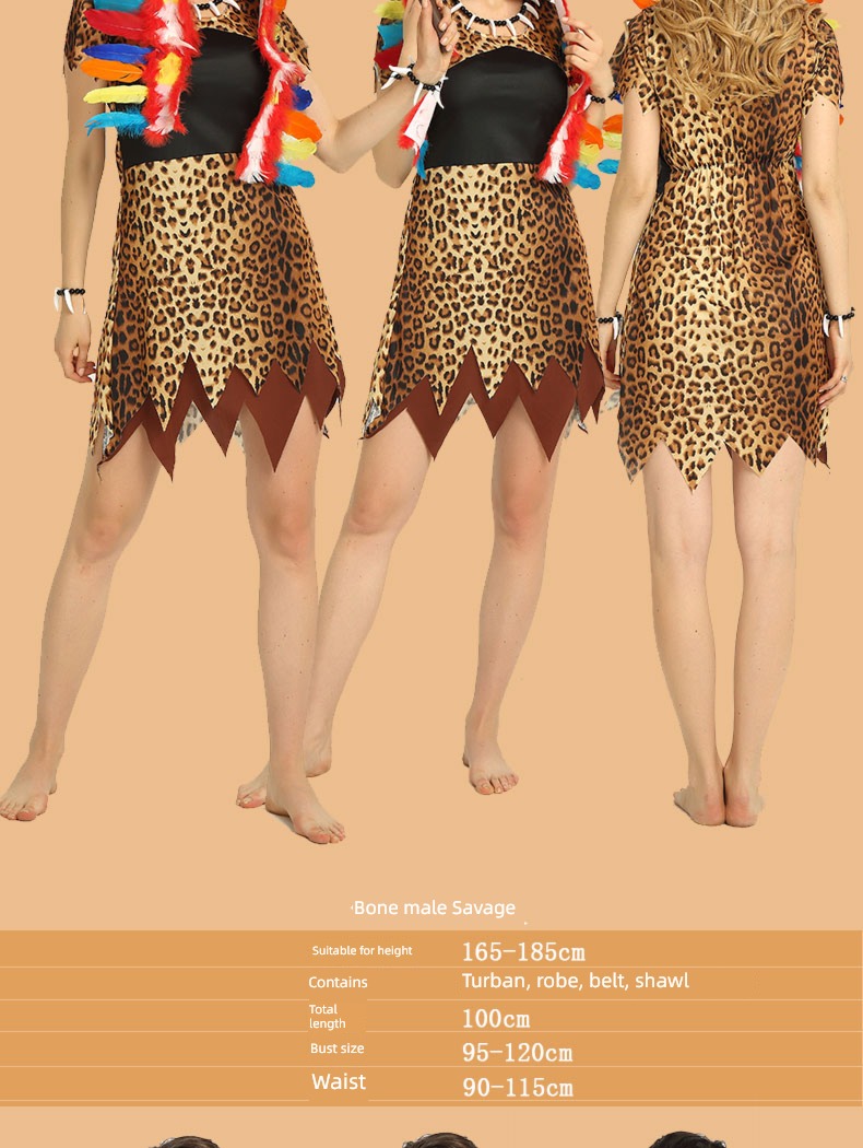 Women's money Indigenous people Africa original Halloween clothing