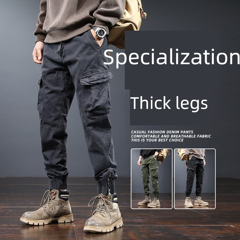 winter Plush easy Tie one's feet leisure time spring and autumn Overalls