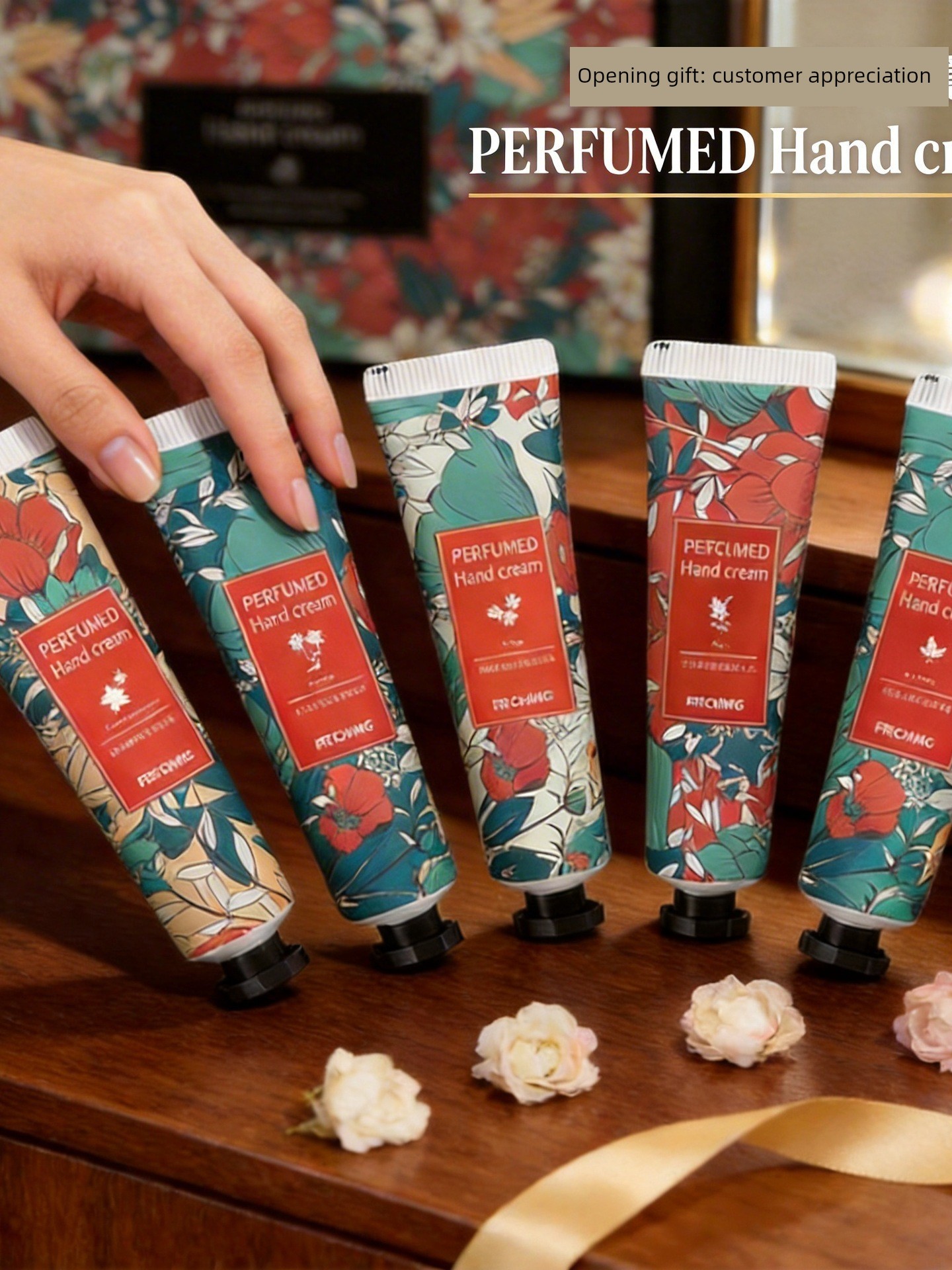 High-End Hand Cream National Day Staff Gift Box