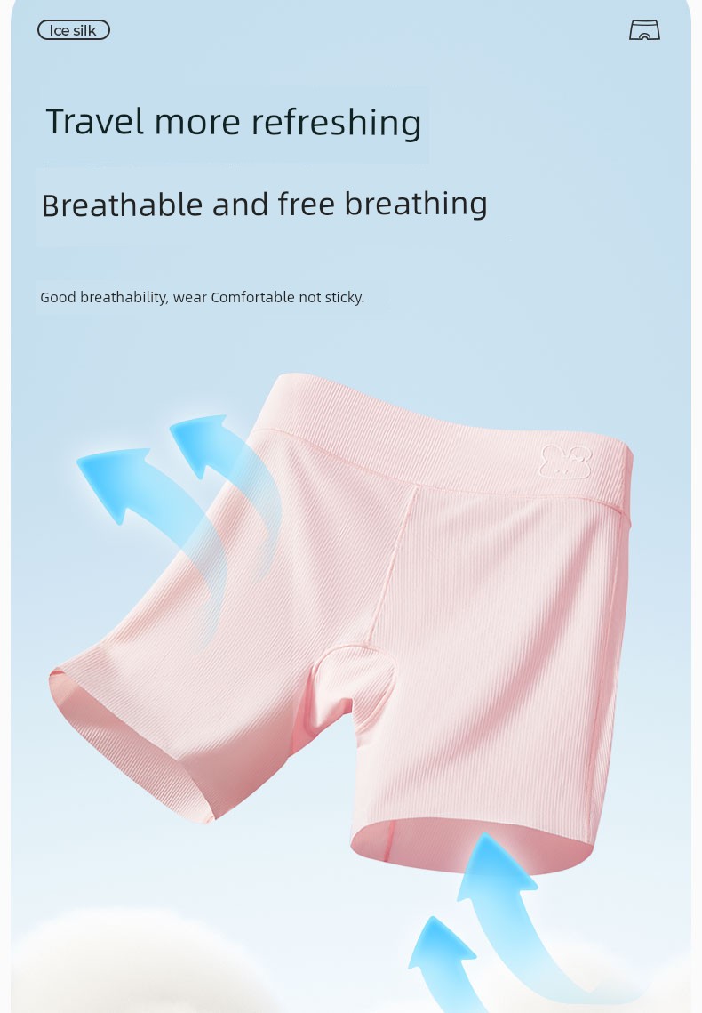 Girls' Safety Shorts and Underwear Two-In-One, Anti-Exposure Leggings for Baby Girls, Summer Thin Style — 9