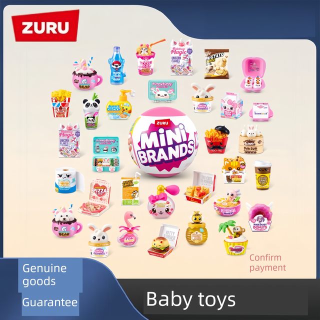 ZURU Kawaii Ball Miniature Cute Ornament Moving Scent Hidden Blind Box Flowing Milk Trendy Toy Blind Box