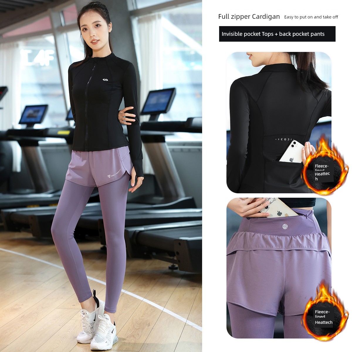 Professional Autumn Internet Celebrity Stretch Coat Long Sleeve Yoga Wear
