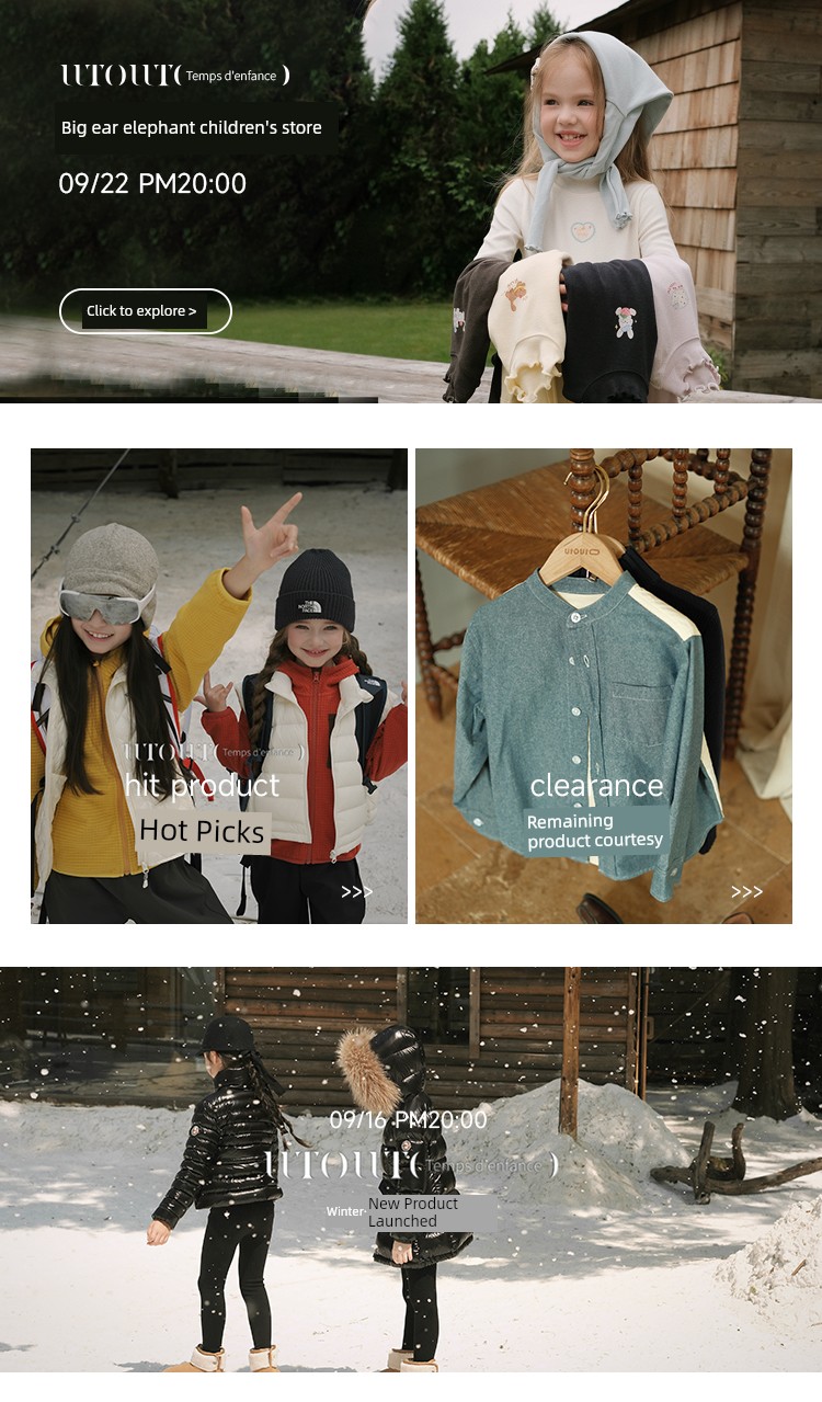 Big-Eared Elephant Cartoon Pattern Sweater Cardigan for Girls, 2026 Autumn New Model, Baoer Knitted Animal Long-Sleeve Top — 2