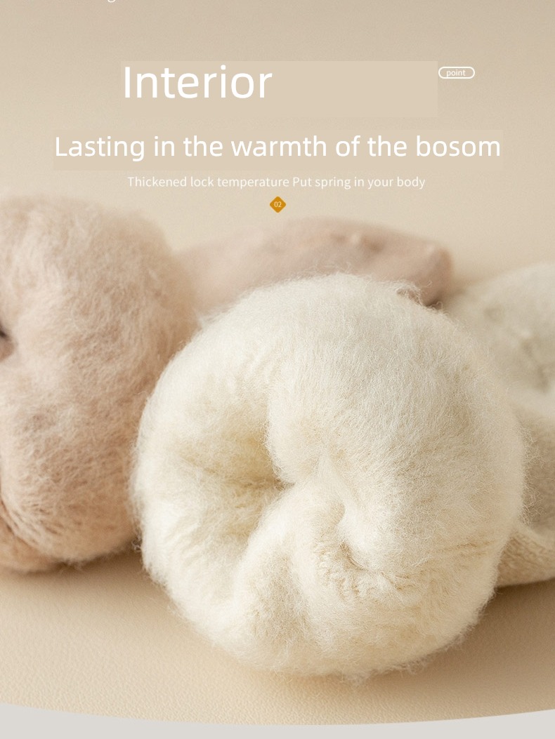 Hosiery children pure cotton keep warm Super thick postpartum Socks