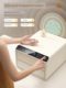 AIPU new jewelry box safe-type household small jewelry gold storage box jewelry special fingerprint unlock high-end jewelry valuable items clip Wan high-end home safe box