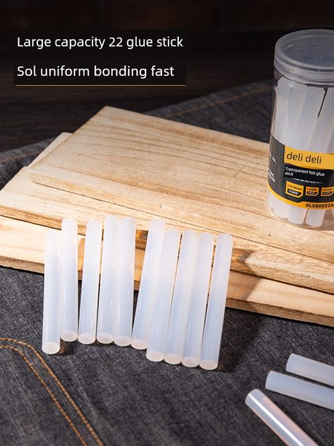 Deli Tools Hot Melt Adhesive Sticks High-viscosive Hot Melt Adhesive Household Powerful Manual Glue 7mm\11mm Hot Melt Adhesive Gun