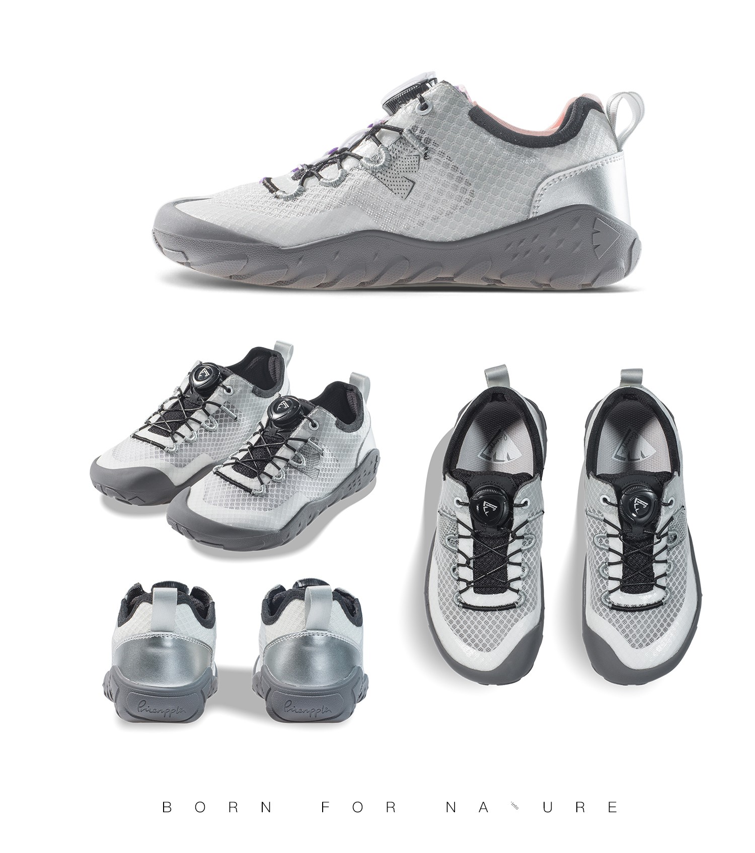 Pineapple New Model Kidsren's Barefoot Sneakers Mesh Breathable Soft Sole Non-Slip Campus Jump Rope Shoes — 25