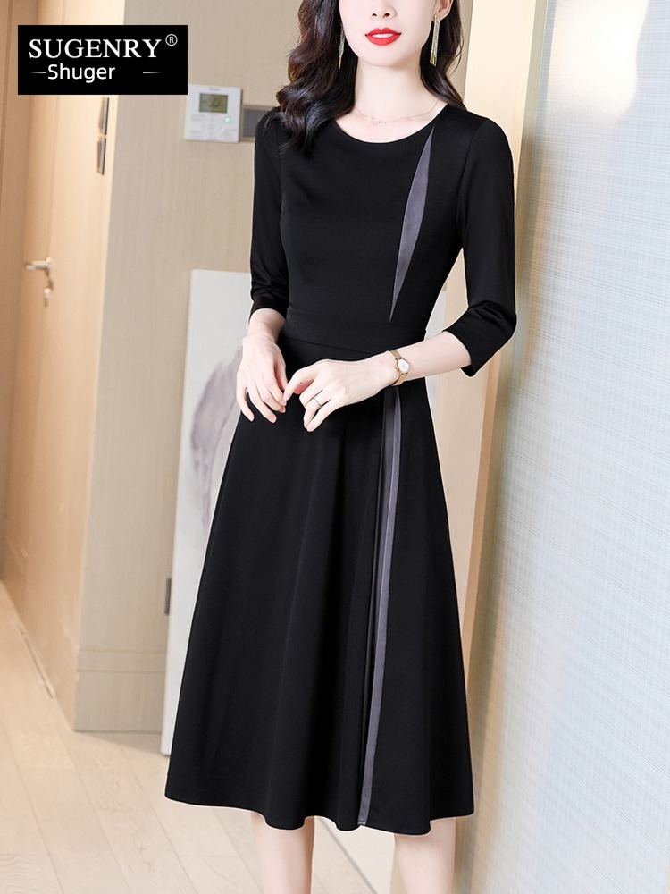Sense of design senior black Self-cultivation have more cash than can be accounted for Dress