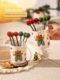 Modern Housewife Animal Party Fruit Fork Set Stainless Steel Fruit Sign Household High-end Children's Fork Storage Can