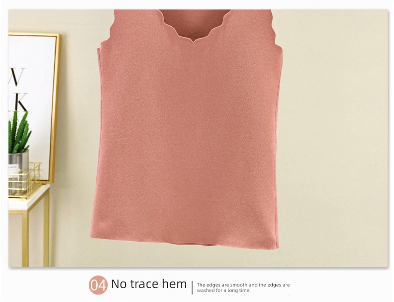 Double faced velvet Self heating Self-cultivation pure cotton Undershirt vest
