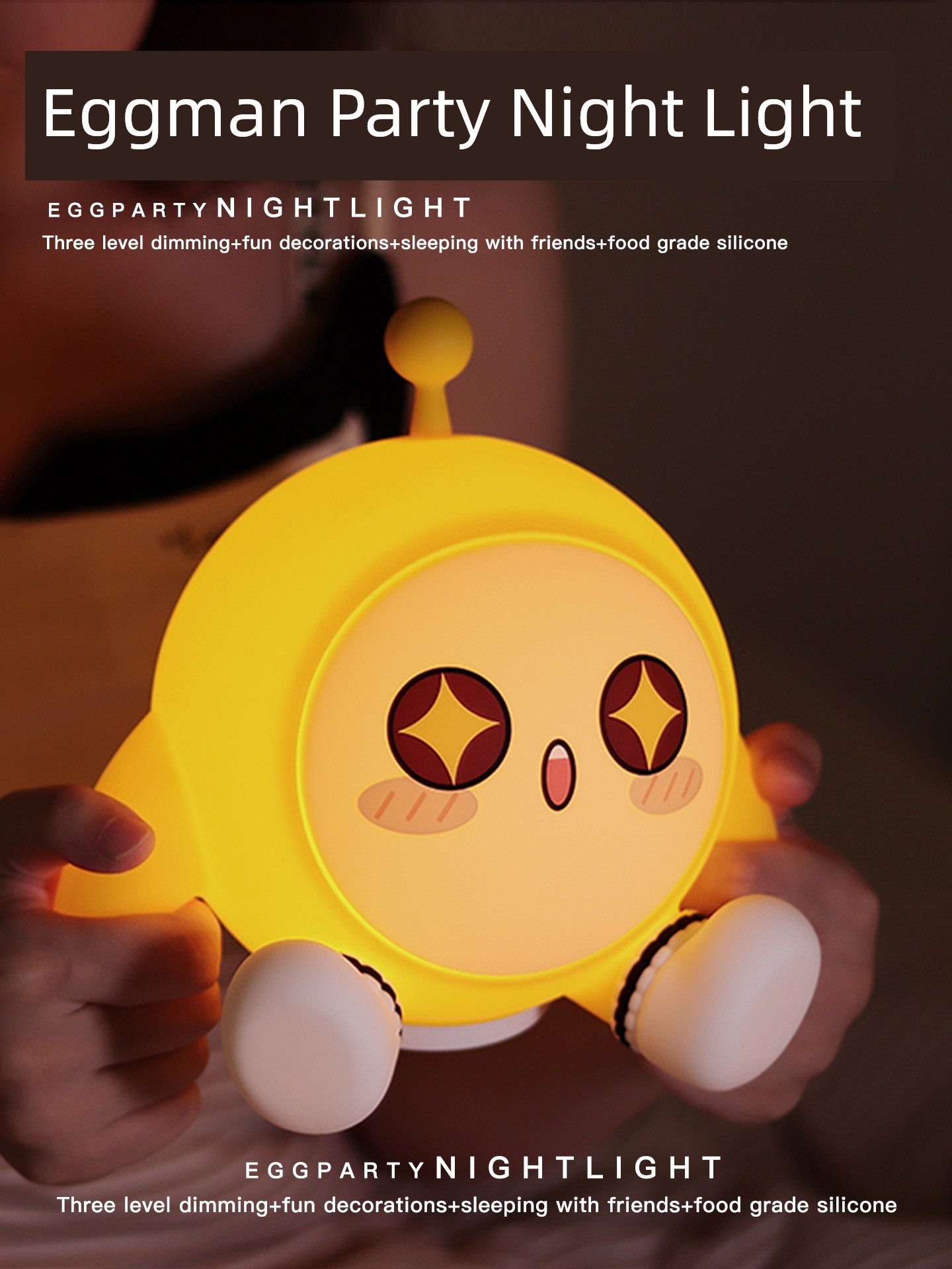 Egg Doll Party Girlfriend Boys High Sense Night Light