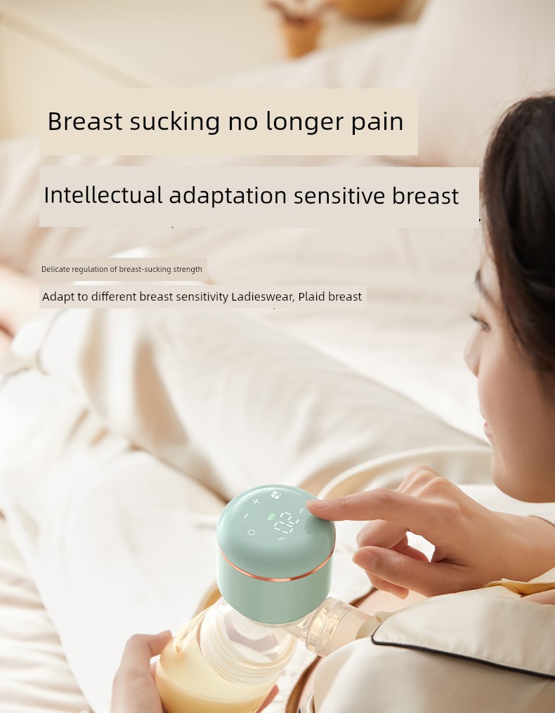 October Crystalline Breast Pump Electric Integrated Automatic Milk Suckling Device Maternal Postpartum Genuine Goods Suction Large Mute — 20