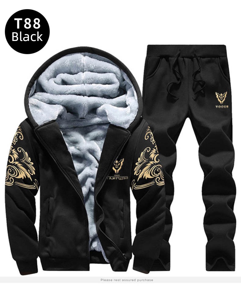 man thickening Autumn and winter trend leisure time keep warm Sweater