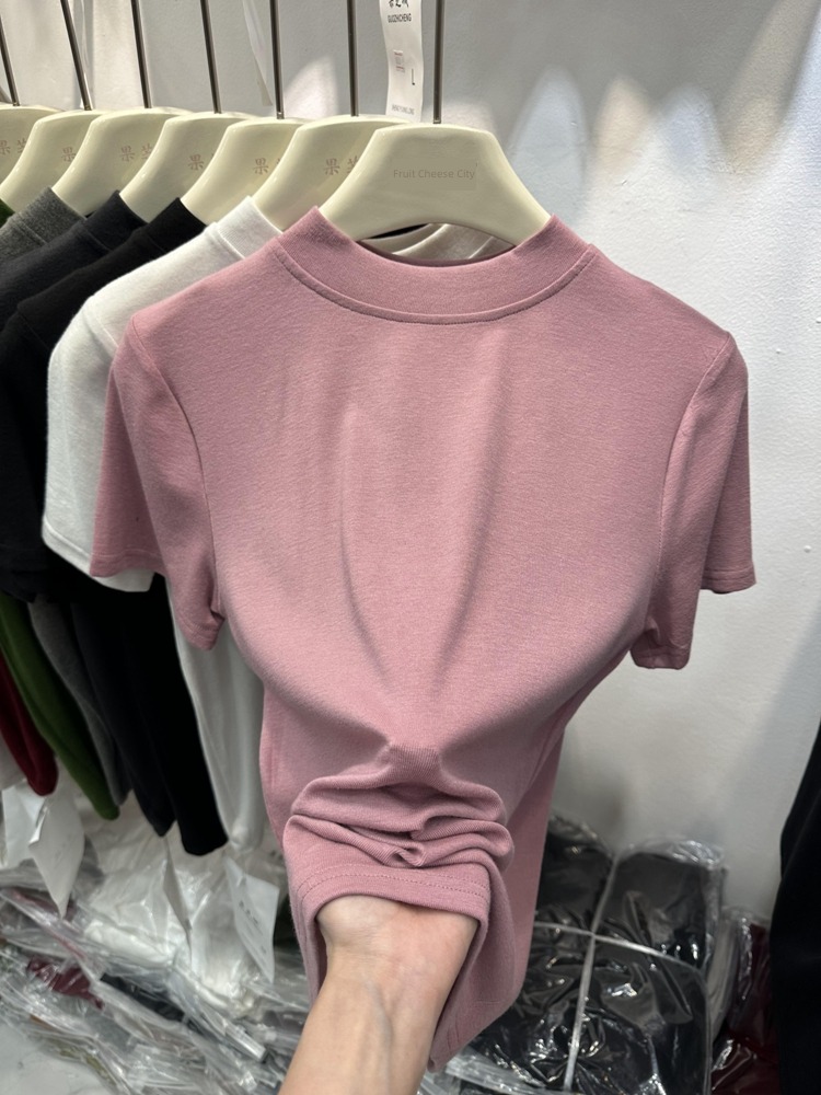 The new jacket sweet Cool wind Undershirt Short sleeve T-shirt